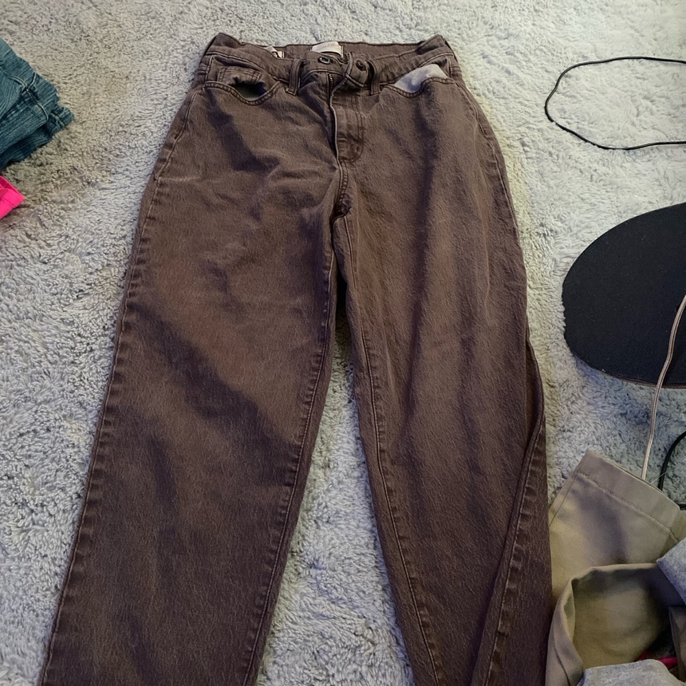 Brown jeans